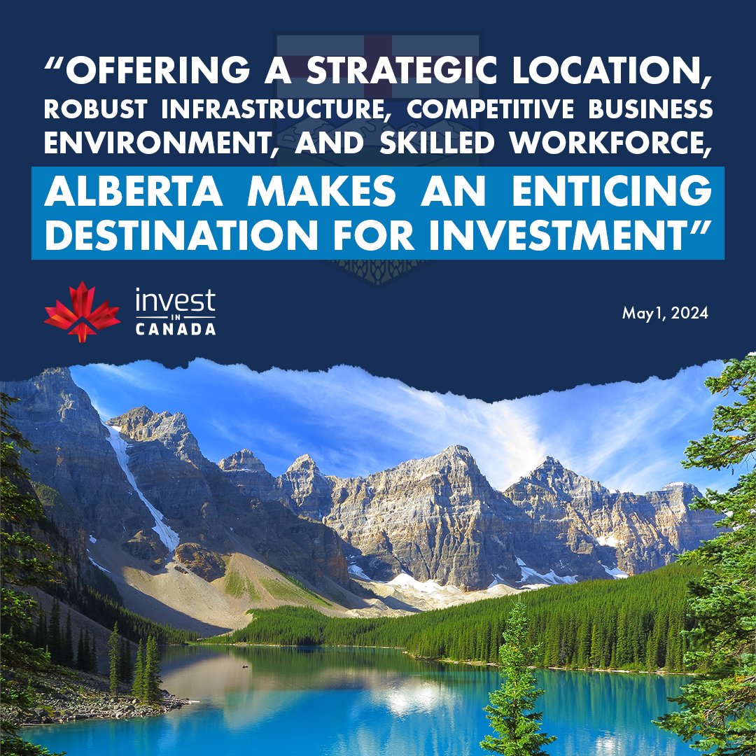 'Alberta, one of Canada’s western provinces, is renowned not only for its diverse landscape and abundant natural resources, but also for its thriving business ecosystem.' - @InvestInCAN investcanada.ca/news/regional-…