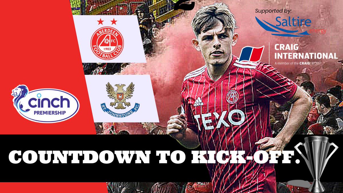 If you're free at 7pm UK time, why not consider joining me on ABTV on YouTube as I look ahead to tomorrow's game v St Johnstone. Making his channel debut is Willie Falconer, come and hear what he had to say about his time at Pittodrie. See you soon. youtube.com/live/euLMvLmNr…