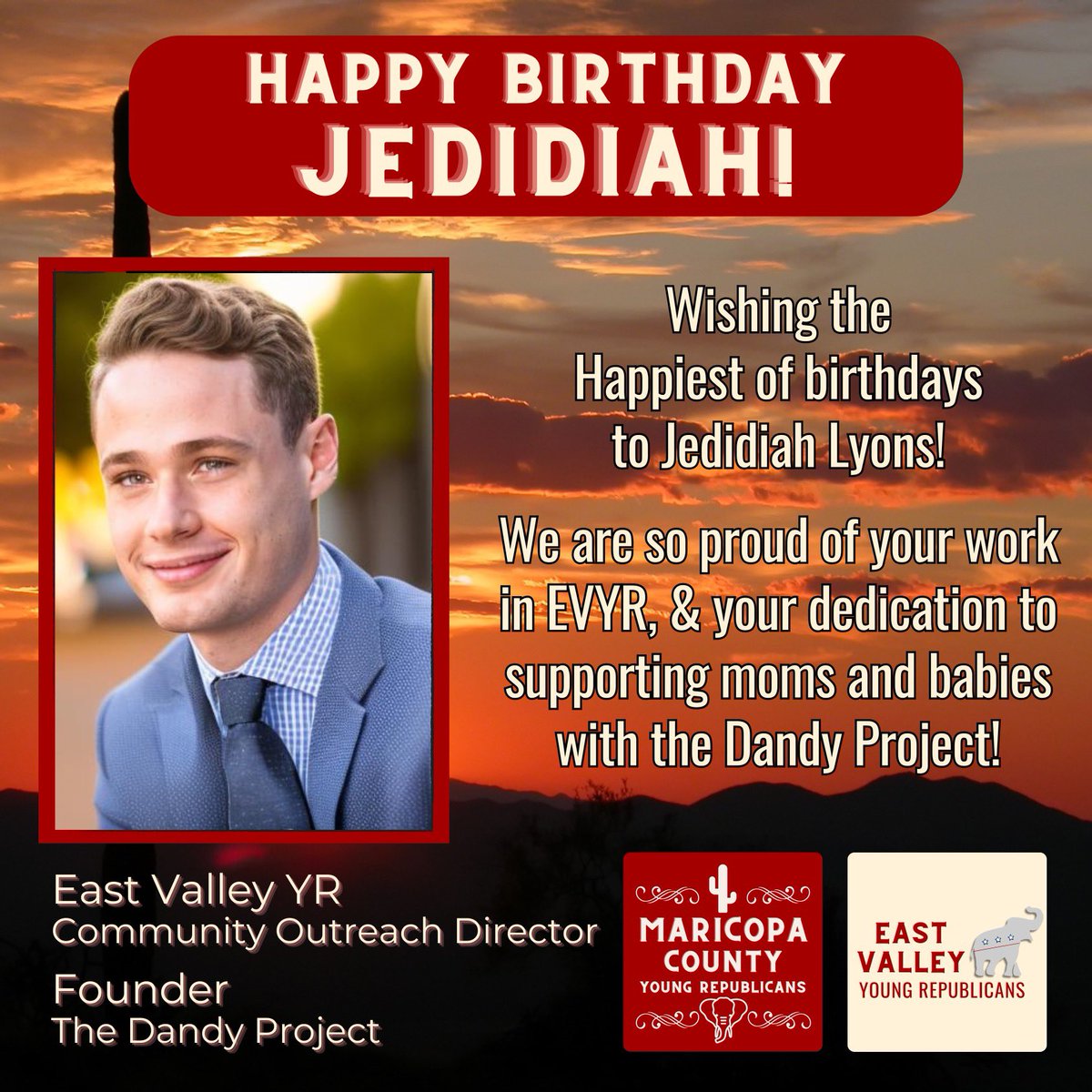 Happy birthday, Jed! 🎉