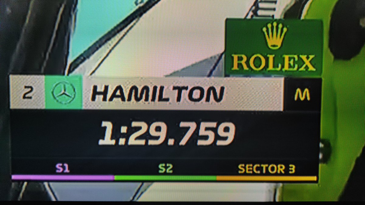 Lewis Hamilton'ın orta hamur lastiklerle attığı son tur: #F1 #MiamiGP