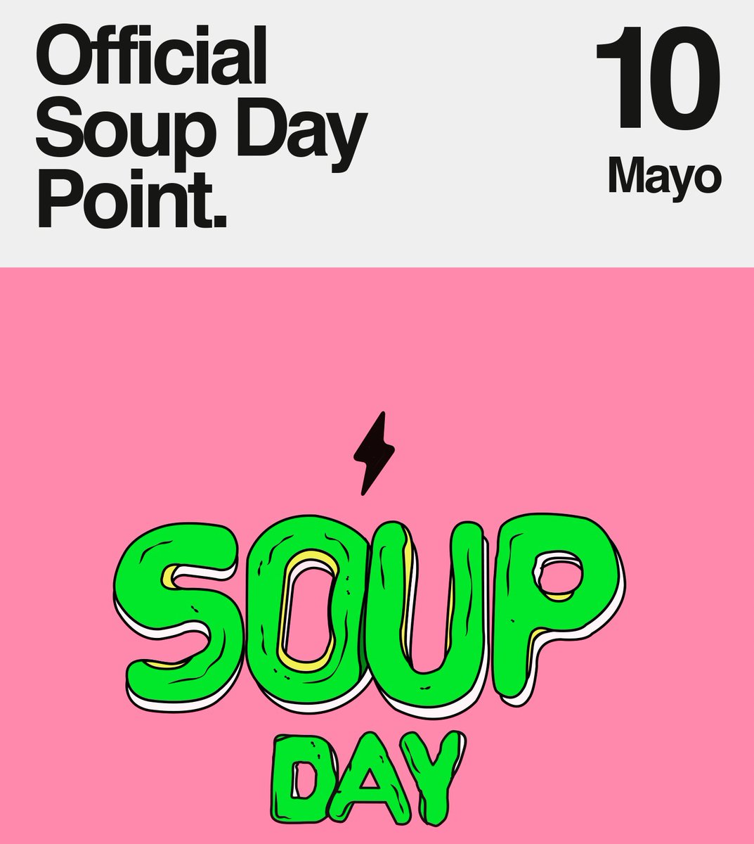 You’ll be joining us next Friday, 10th May, Friends!! Garage Soup Day has come around again this year, bars and off licences around Europe will be celebrating all things Soup and we’re one of the bars!! Tapped and pouring from start of biz next Friday!! 😘😘🍻🍻✌🏼✌🏼