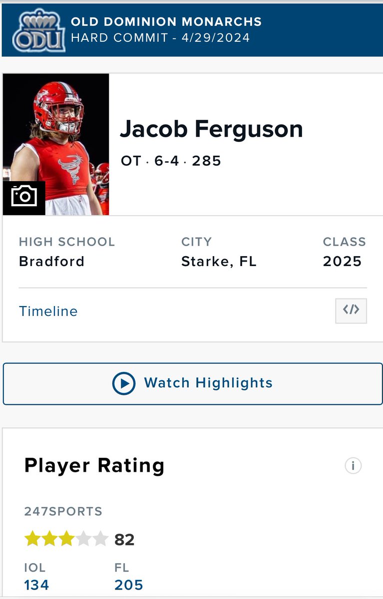 Bradford Tornadoes (@bhstornadofb) on Twitter photo Congrats 2025 <a href="/ODUFootball/">ODU Football</a> Commit <a href="/JacobFerguson0/">Jacob Ferguson ⭐️⭐️⭐️</a> being updated to 3 star lineman. <a href="/DemetricDWarren/">Demetric D. Warren</a> <a href="/ErikRichardsUSA/">Erik Richards</a> Congrats 2025 <a href="/ODUFootball/">ODU Football</a> Commit <a href="/JacobFerguson0/">Jacob Ferguson ⭐️⭐️⭐️</a> being updated to 3 star lineman. <a href="/DemetricDWarren/">Demetric D. Warren</a> <a href="/ErikRichardsUSA/">Erik Richards</a>