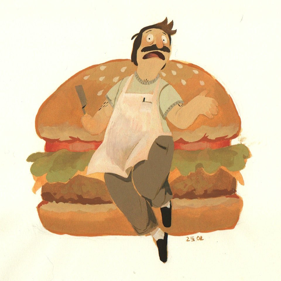 BobsBurgersFOX's tweet photo. Art this delicious deserves to be shared! #FanArtFriday

🎨: https://t.co/MlDXNFYYup https://t.co/YtByofhS41