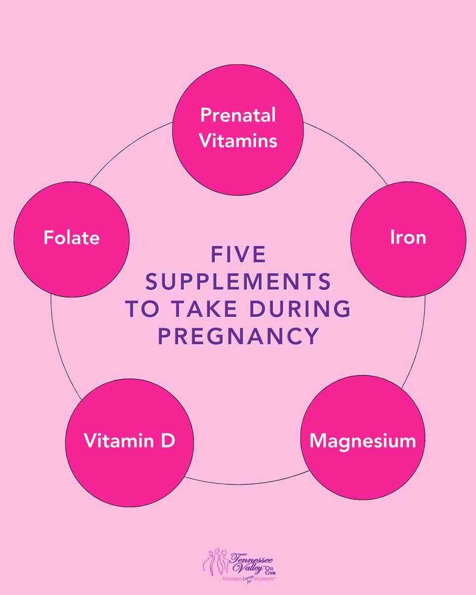 Pregnancy emphasizes growth and development, prioritizing health and nutrition. 🥬 Essential supplements: Prenatal vitamins, Iron, Magnesium, Vitamin D, Folate. Always consult your doctor before adding more!

#pregnancysupplements #healthiswealth #gynecology #obstetrics