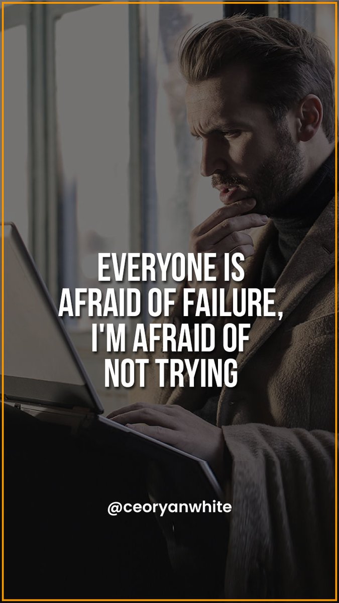 Fear of regret outweighs fear of failure. 💪 Embrace challenges and pursue your dreams relentlessly. #NoRegrets #Fearless #DreamChaser