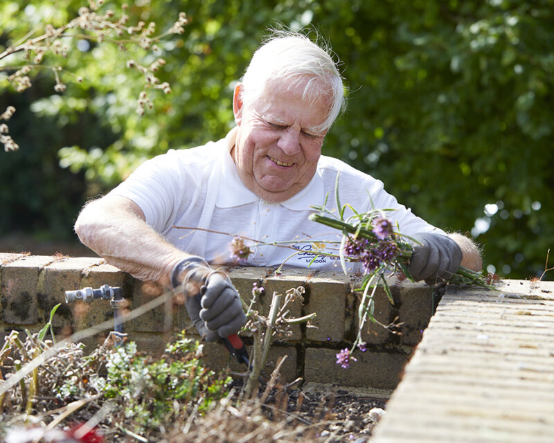 In celebration of National Gardening Week 2024, we caught up with Clive, our longest serving garden volunteer about his time volunteering here at Farleigh for an impressive 23 years! To read Clive's story, visit farleighhospice.org/volunteer/our-… 🌱🍅🌼