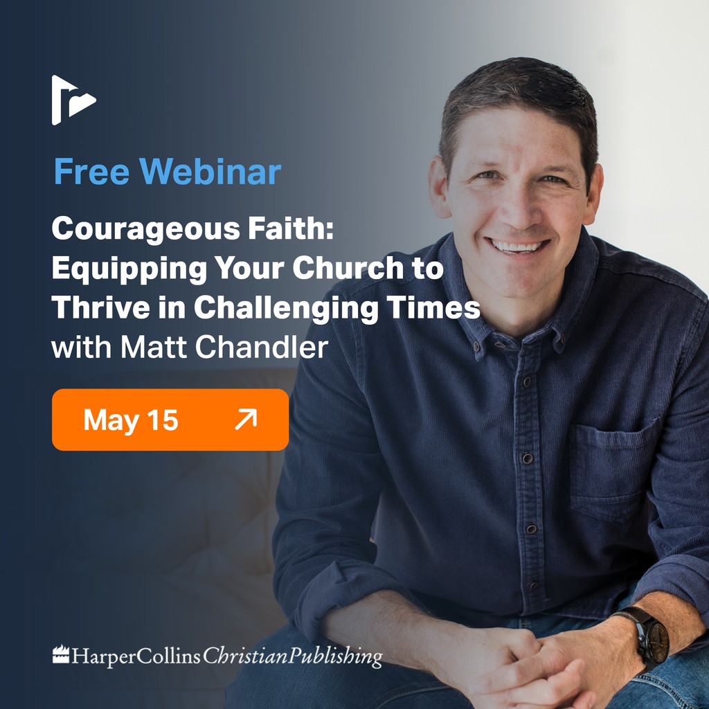 Calling all church leaders! Listen to @MattChandler74 teach on living faithfully in challenging times in a FREE, one-hour webinar based on his new book, The Overcomers! 📘

Engage your congregation with The Overcomers. Register today ➡️ rnow.me/overcomers-web…