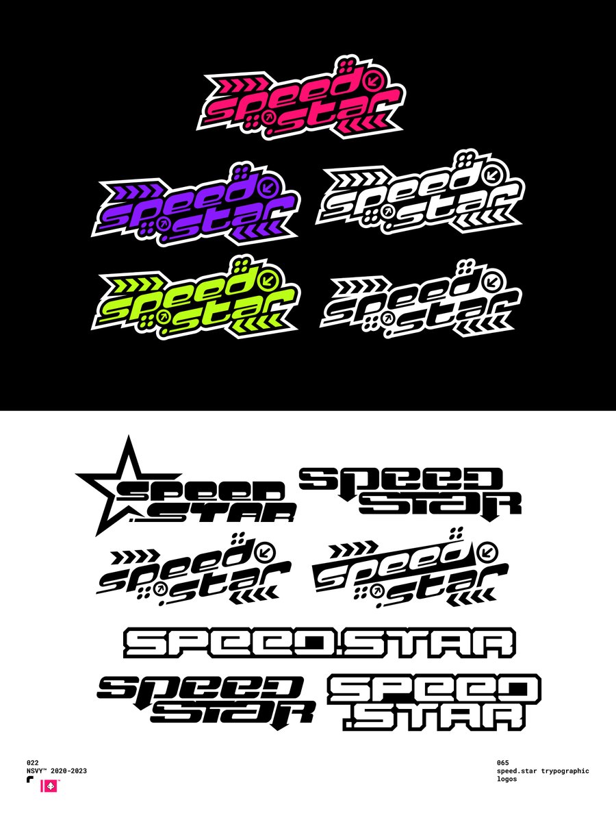 Speed Star :: Typographic Logos 2024