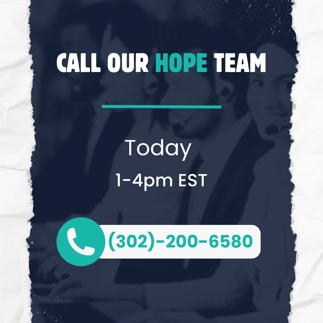 Don't miss out!! Call in now to speak with our Hope Team and recieve prayers over you, your life, and campaign! We'd love to hear your stories and testimonies as well! Call (302)-200-6580 right now!!