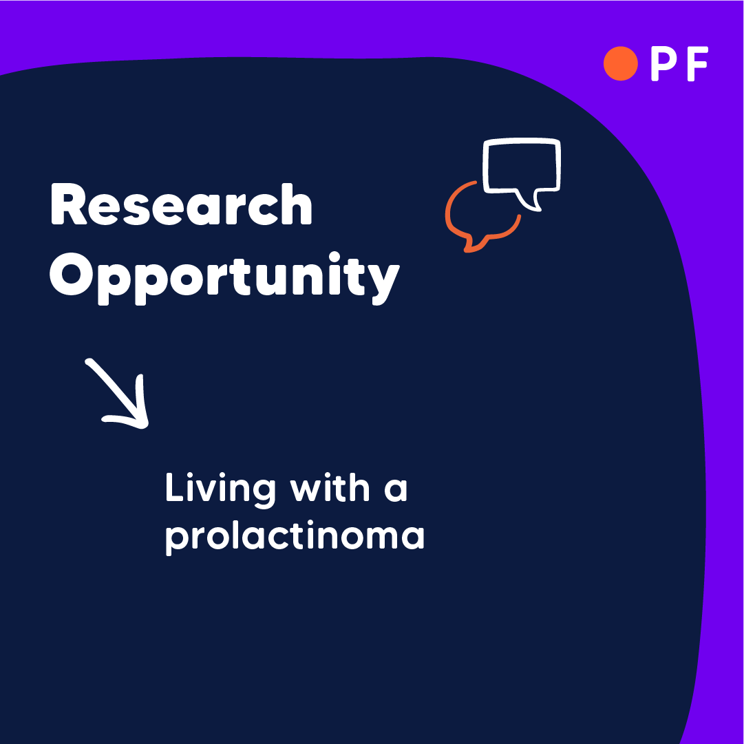 Are you living with Prolactinoma? Why not participate in research conducted by Researchers from University of Plymouth? 👉️Find out how you can participate here: pituitary.org.uk/research-oppor…