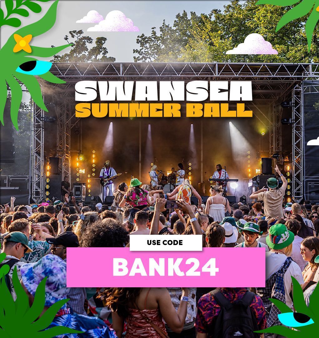 Swansea Summer Ball tickets are available now, and we’ve got a bank holiday deal for you. Use code ‘BANK24’ to get reduced prices until midnight on Monday. Kick off your summer 2024 in style! 💅 This deal won’t last, so get your ticket now: buff.ly/3UyuP0e