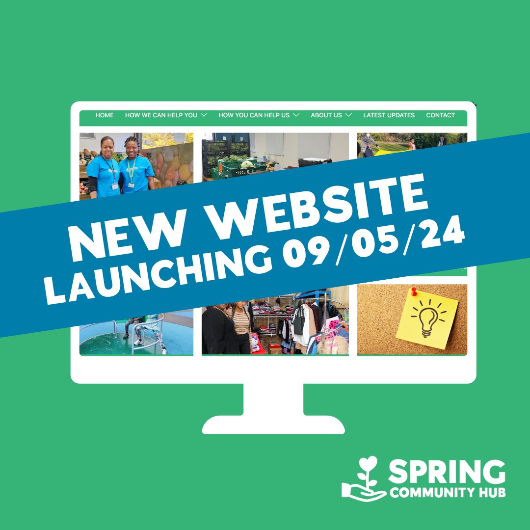 we've been working hard to update our website and will be launching a brand new website on Thursday 9th May at midday. You'll be able to find everything you need to know about all our projects on the website - we'll let you know when it's live!