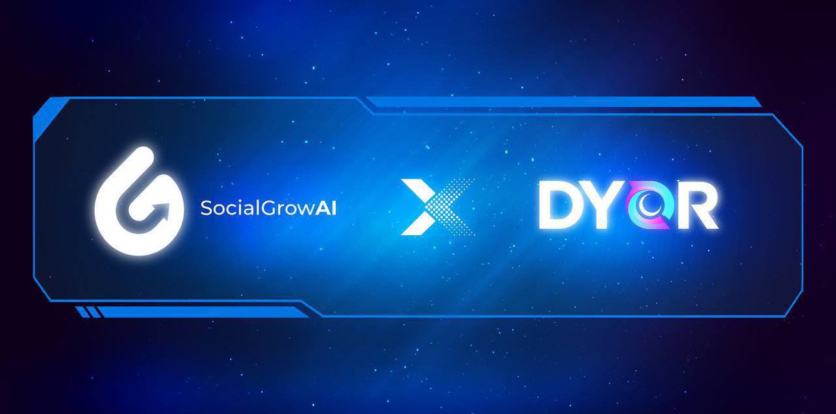 We are happy to announce our newest partnership with @DYORDEX 🔥 Comprised of a team with extensive experience in the blockchain space as well as a development team of 16 that has worked directly in 3 of the top 15 by market cap projects 🚀 DYOR provides users a powerful…