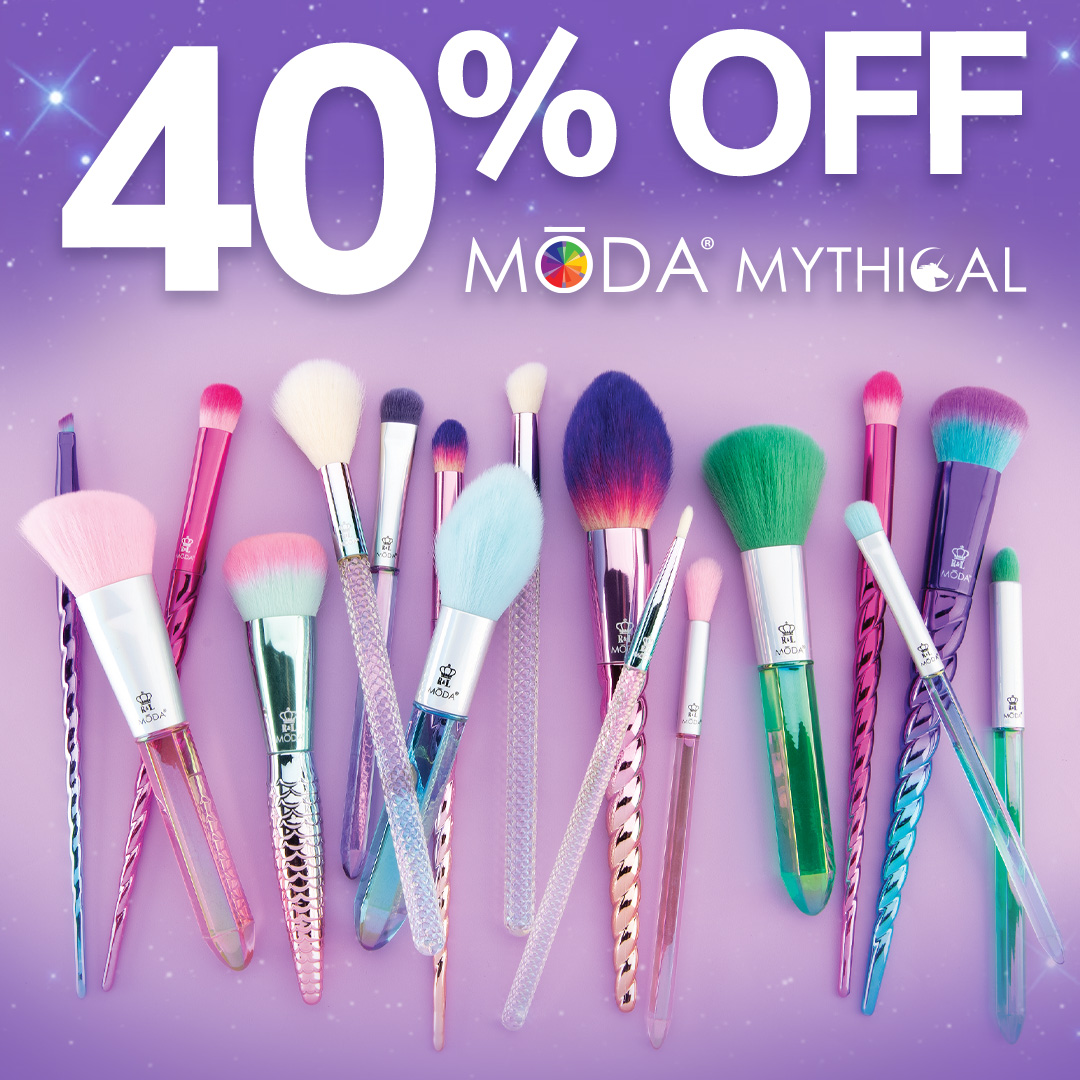 Magical makeup brushes are now 40% off! Shop now while supplies last!
cur.lt/nj3vsa2dg

#modabrush #makeupbrush #veganmakeup #makeupsale #affordablebeauty