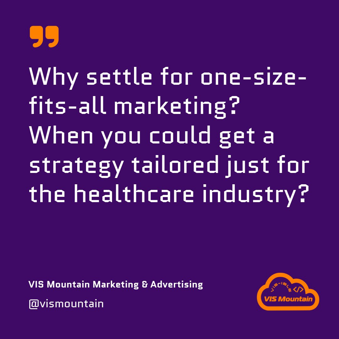 Crafting a marketing plan that speaks directly to your patients means everything in healthcare. Let's discuss how we can personalize your approach to stand out in a crowded digital space. Call 708-669-9666 for strategies that hit the mark. #HealthcareMarketing #DigitalStrategy