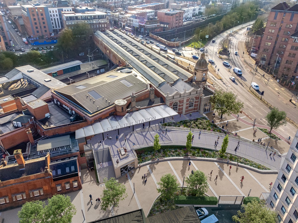 We’re planning a radical revamp of Leicester’s railway station, with partners @EastMidRailway and @NetworkRail, and backed by £17.6m from the Government’s Levelling Up Fund. Check out the latest visuals, and read more here: ow.ly/93Ko50RtBz6