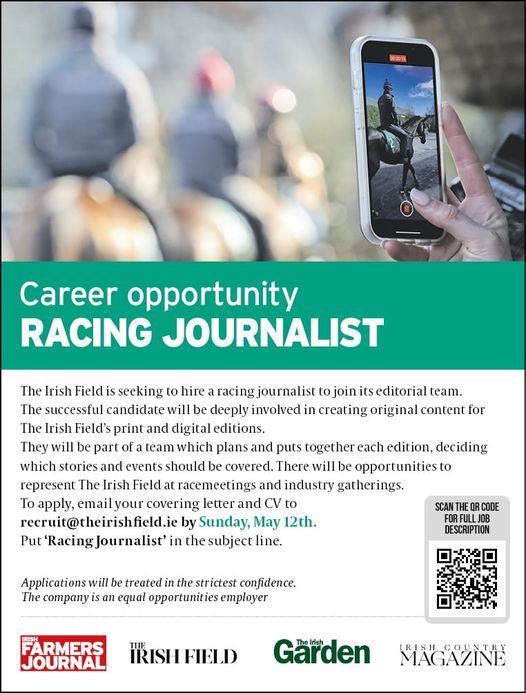 WE'RE HIRING! Here's your chance to join our team.
eu1.hubs.ly/H08VmWP0
#irishracingjobs #jobfairy