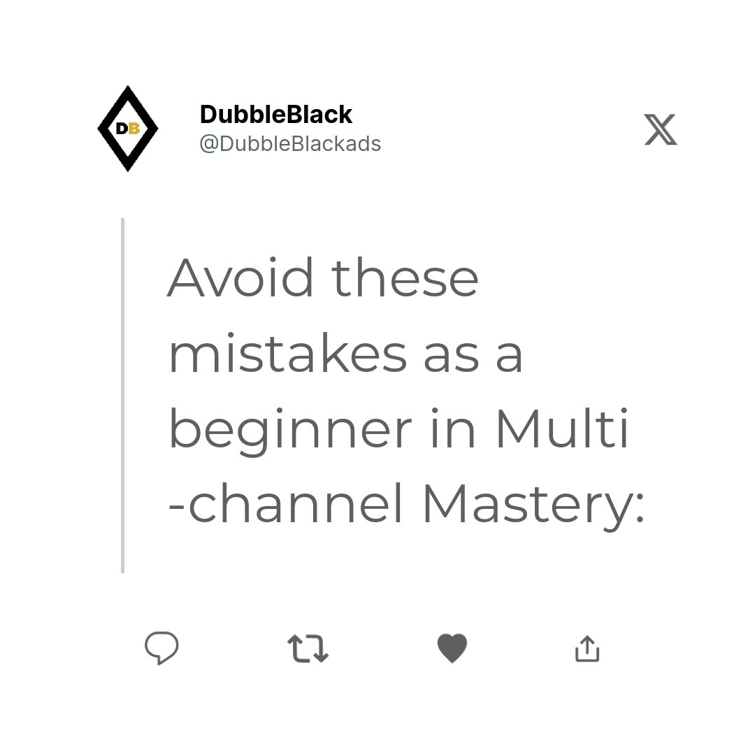Don't let these common slip-ups trip up your retargeting strategy. 🎯 Visit dubbleblack.com for a seamless, high-ROI ad experience across all platforms. Share your retargeting wins & challenges below! 👇 #DubbleBlack #RetargetingMastery #EcommerceGrowth #retargeting