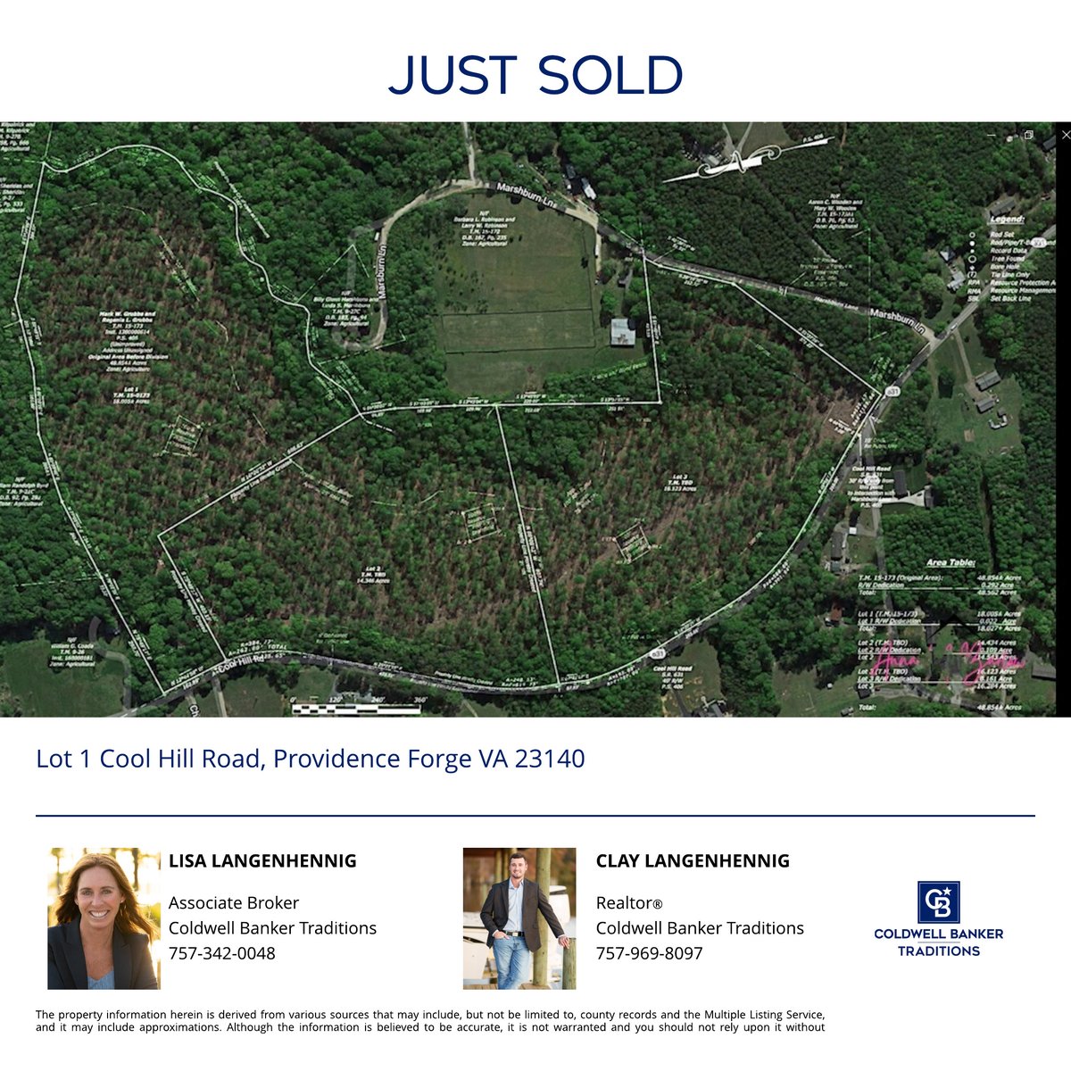 Langenhennig Real Estate - Coldwell Banker Traditions, JUST SOLD this piece of land in Providence Forge, Virginia. Connect with Lisa & Clayton for tailored and expert guidance now! 

#justsold #coldwellbanker #sellahome #buyahome