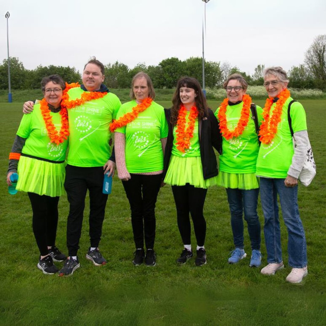 🌟Did you know you can set up a team for Star Shine Night Walk? Get creative with names like The Senior Steppers, Ron’s Ramblers, The Four Musketeers, Rugby Boys, or The Hot Mamas! Join us on 22 June 22. Sign up before 5 May for an early bird discount! arhc.org.uk/ssnw