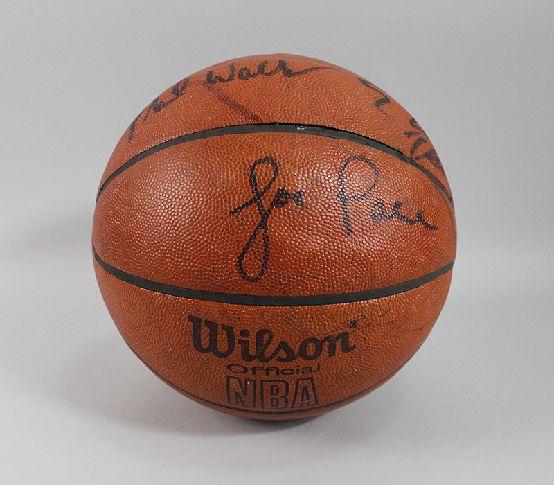We couldn’t have an #ArchivesGames #HashtagParty without throwing in a few sports! Basketball signed by owner of the 1978 Washington Bullets, Abe Pollin, coach Dick Motta, & the team players. Given to Pres. Carter 6/9/78. (The Bullets became the Wizards in 1995). Object: 78.400.1
