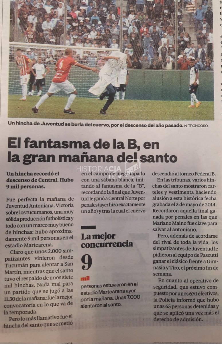 Del 2015 por el Torneo Federal A 
Juventud Antoniana 2 – 0 San Martín (Tucumán)