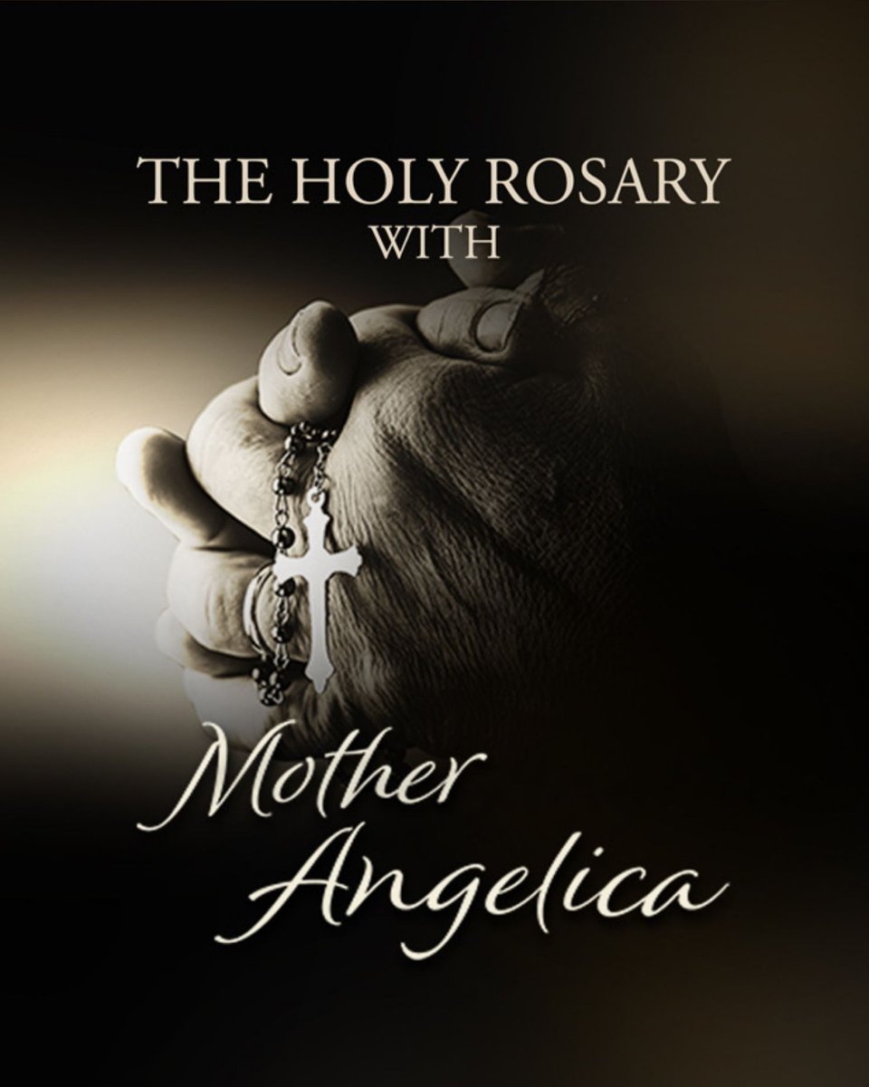 Mother Angelica and the Poor Clares of Perpetual Adoration pray the Sorrowful Mysteries of the Rosary from the Shrine of the Most Blessed Sacrament in Hanceville, Alabama. TONIGHT at 9:30 p.m. ET on EWTN. Pray with Mother Angelica and her nuns any time: bit.ly/ODHRMA