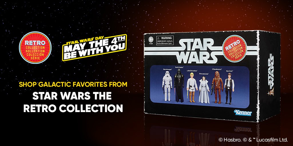 Revealed on the Hasbro Pulse #StarWars May the 4th Fanstream, bring the action from the prequels to your collection with the Star Wars Retro Collection Star Wars Episode II & Episode III Multipack!