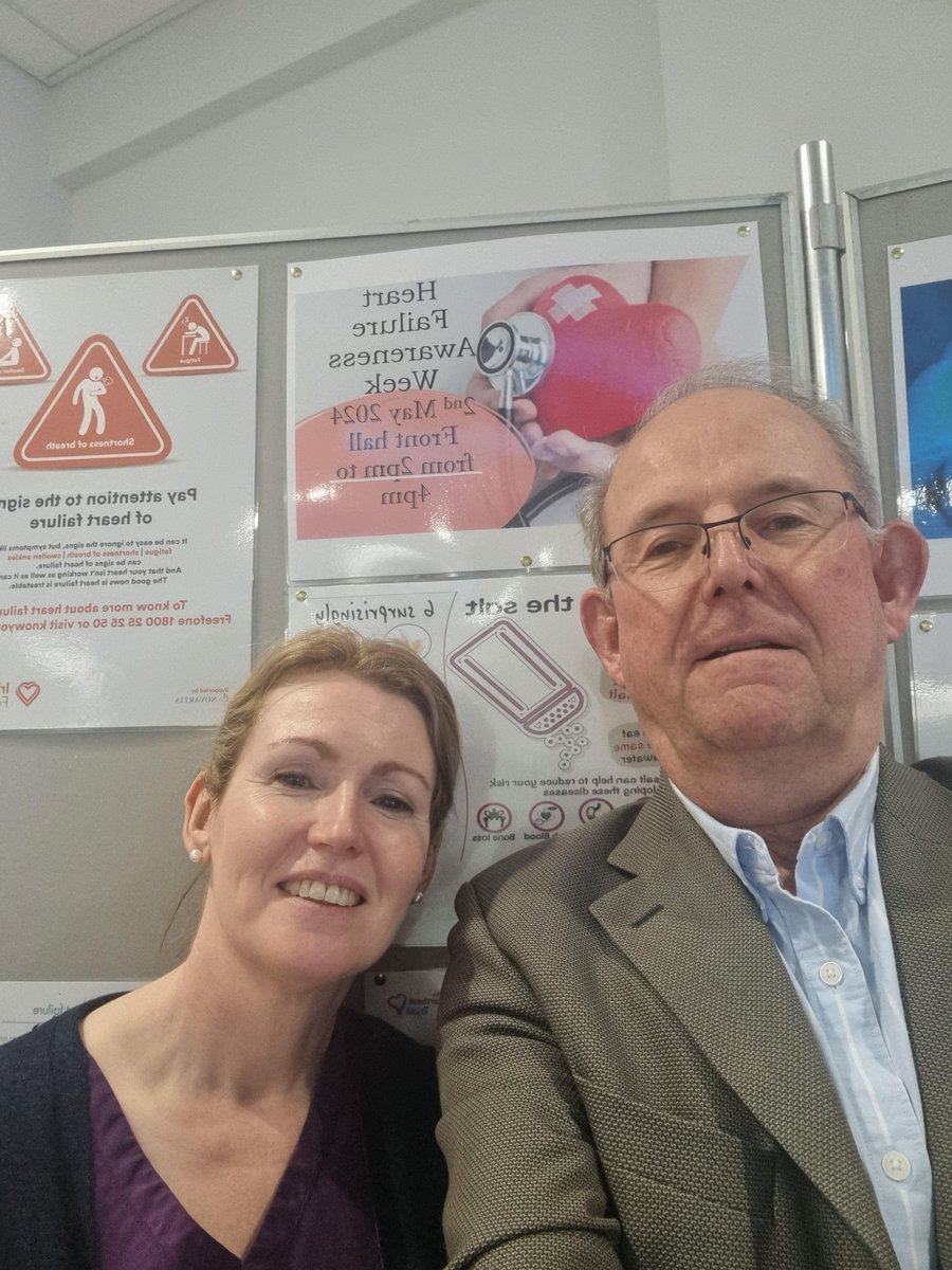 #MRHPortlaoise have this week been holding awareness sessions promoting #HeartFailureAwareness Week. Thanks to Carole Townsend from the MRHP Heart Optimisation Clinic. 

#BumpUpThePump #DetectTheUndetected #HeartFailureAwarenessDays
<a href="/IAHFNurses/">Irish Association of Heart Failure Nurses</a> <a href="/INCAnursing/">Irish Nurses Cardiovascular Association</a> <a href="/OliviaLafferty7/">Olivia Lafferty</a>