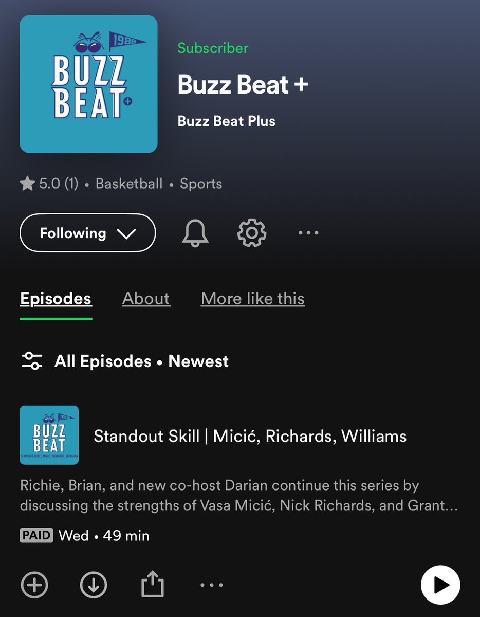 Buzz Beat Podcast tweet media