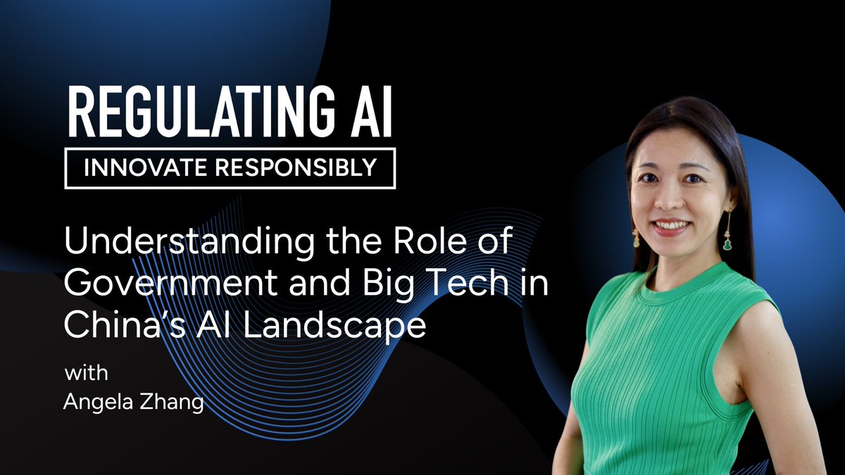 Is China relaxing AI rules to spearhead global innovation? Join me and @AngelaZhangHK of @HKUniversity as we dissect China’s AI strategy shifts on this episode of Regulating AI: Innovate Responsibly. Click for the full episode. #AIRegulation #AISafety #AIStandard