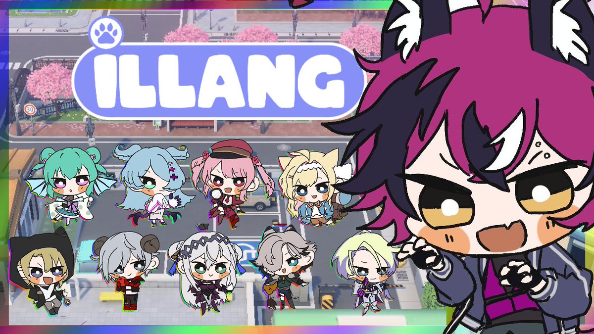 WHO IS THE SUSSIEST WAIFU OF NIJI EN? Let's find out together in a really cute amogus-like!! (psst. I think it's fuuchan.) 🕒🌈🕒🌈🕒🌈 - - - -🐣 [iLLANG] #DropsTonight @ 7PM EST / 8AM JST 🐣- - - - #PlayiLLANG art by: @/Blue_Aoto_ youtube.com/live/owN7UbJ2J…