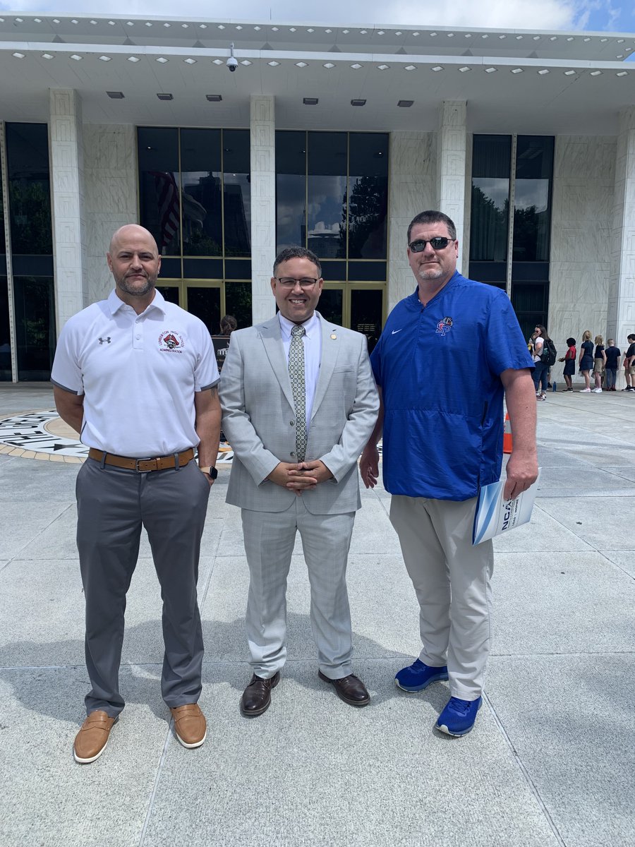 A group of principals from the Public Schools of Robeson County recently participated in the Principals' Appreciation and Advocacy Day at the N.C. Legislative Building in Raleigh, N.C!