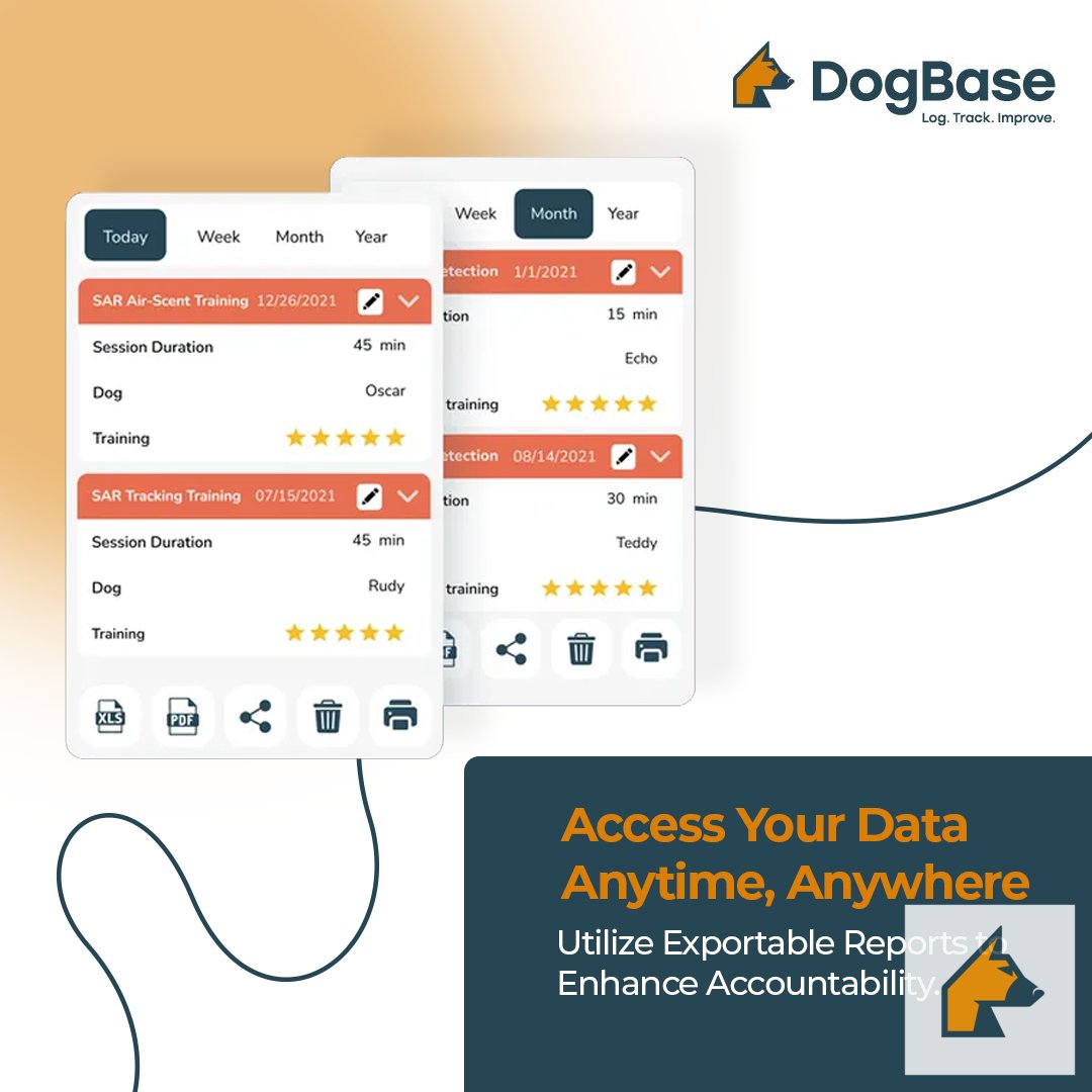 Access Your Data Anytime, Anywhere Utilize Exportable Reports to Enhance Accountability.

👉 Find out further information about our services here: bit.ly/49ZTXCs

 #dogagility #caninetraining #protectiondogs #k9handler #servicedogtraining #workingk9 #doginteraction