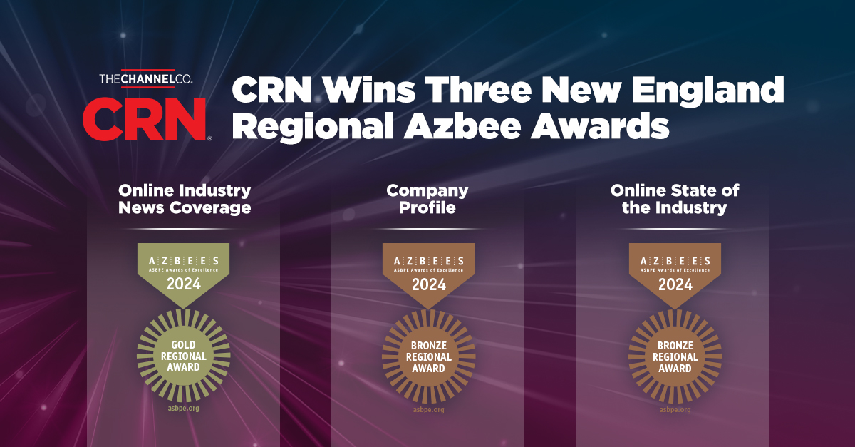 Way to go, Team @CRN: CRN's editors won three Regional Azbee Awards of Excellence from @ASBPE! Check out their winning pieces here: bit.ly/3UIazud #Azbees