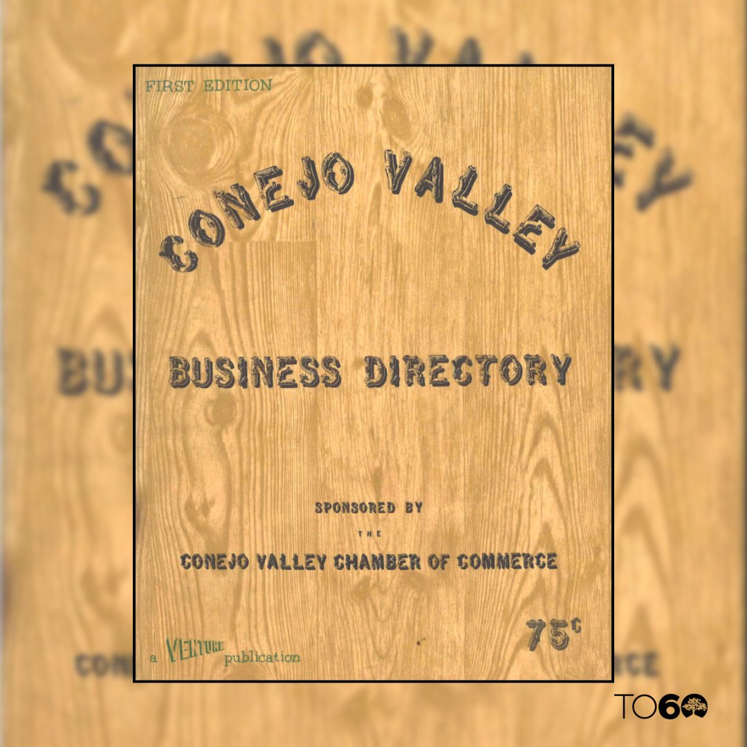 Did you know that our Local History Collection at the @TOLibrary has an electronic version of the Conejo Valley Business Directory from 1964 through 1970? 😱📚🌳 Check it out at toaks.co/60years ✨