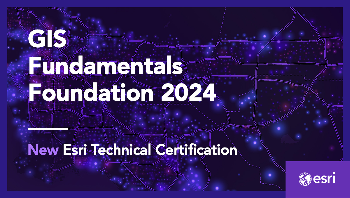 Do you have foundational GIS knowledge? 🌎 Put your skills to the test with our ✨brand-new✨ certification exam: esri.social/At3x50RsU99 🧠It's ideal for candidates with 150 hours of GIS coursework or 3-6 months of GIS workplace experience. #GIS #certification @EsriYPN @GISEd