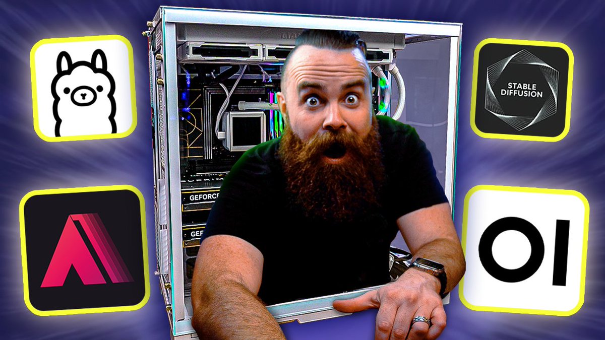 I built a private AI server for my kids… and it’s kind of epic Check it out! ----➝ youtu.be/Wjrdr0NU4Sk @ITproTV #AI #aiserver #ollama #llama3