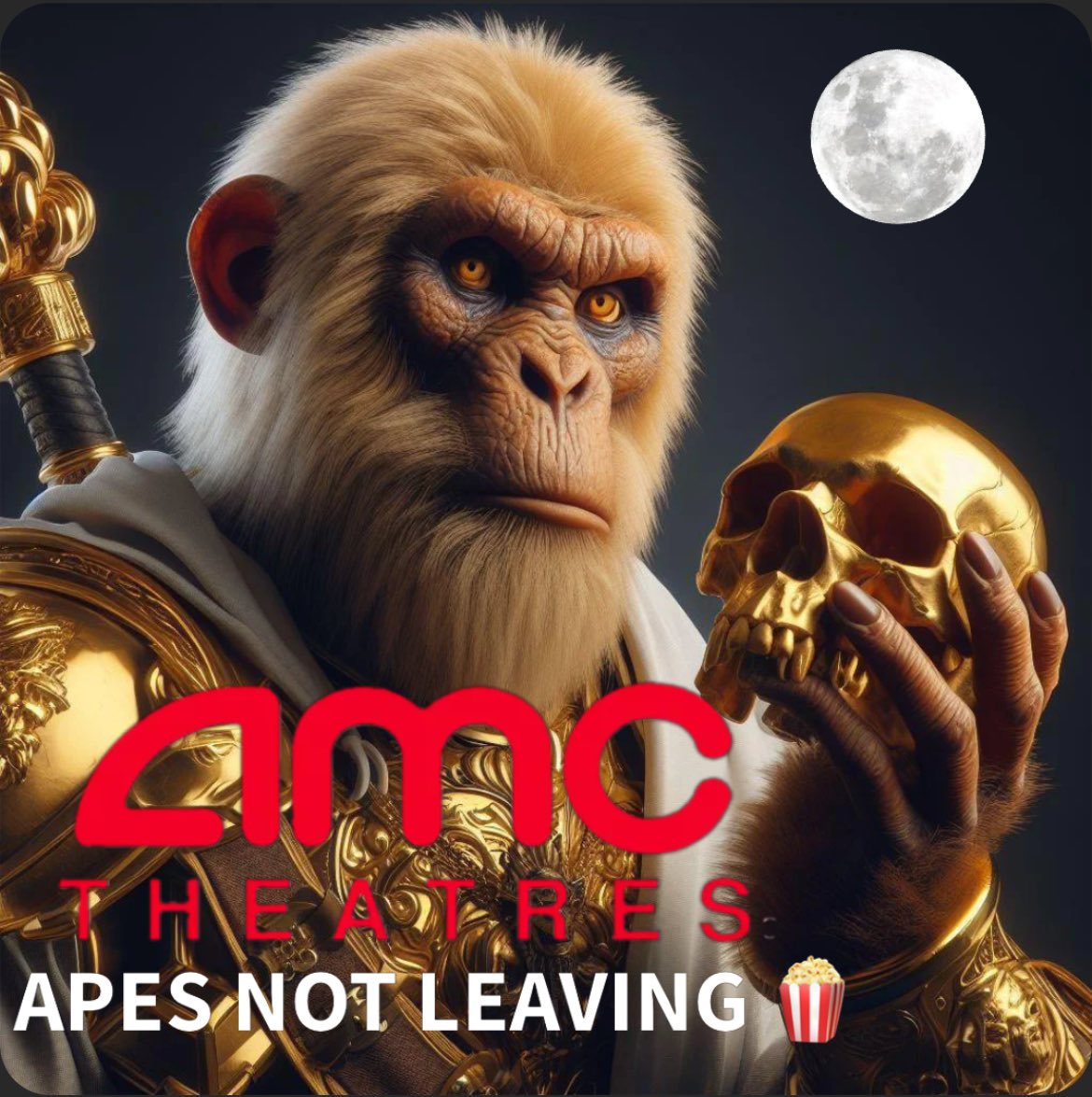#AMC $AMC #ApesNotLeaving