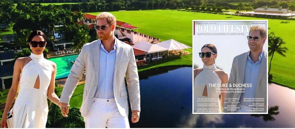 The Duke and Duchess of Sussex featured in Polo Lifestyle Magazine. 💜👑
#couplegoals #powercouple #DukeandDuchessofSussex #HarryandMeghan #MeghanandHarry #PrinceHarry #MeghanMarkle #Polomagazine #polo