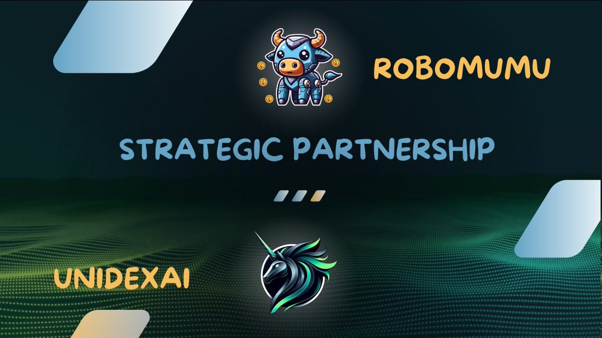 $ROMU is excited to announce a strategic partnership with $UDX @unidexai 

$UDX is pioneering the future of trading with their web3 trading platform with the essential and necessary features for traders to make knowledgeable and time-sensitive decisions.

In result of this