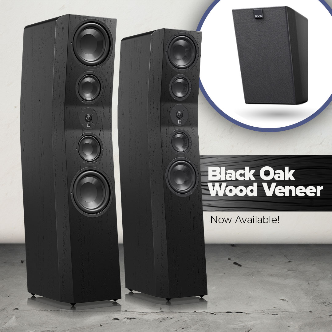 We’re excited to announce three new Ultra Evolution speakers in Black Oak finish. Impervious to fingerprints and highly resilient, its textured wood grain conveys a premium look and feel and blends into nearly any décor. go.svsound.com/UltraEvolution