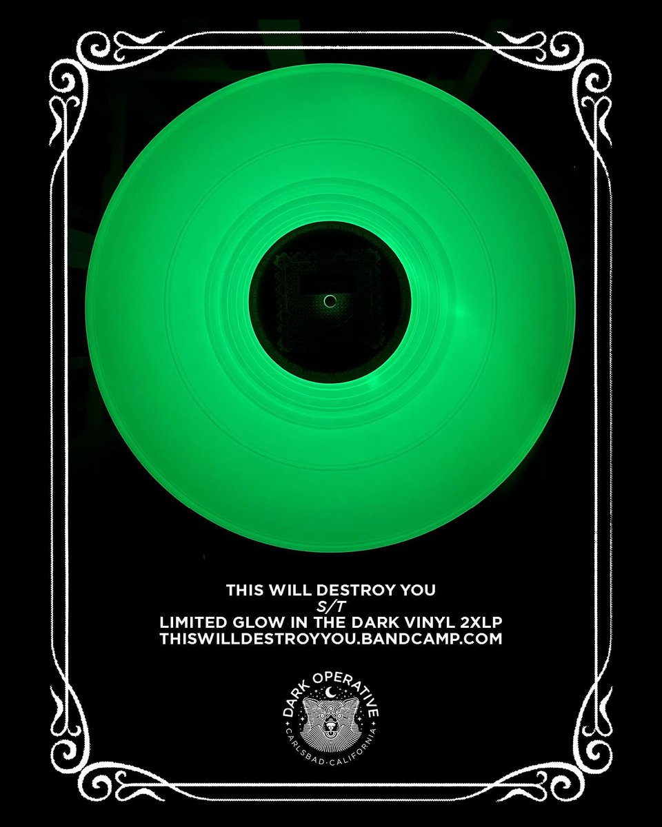 BANDCAMP FRIDAY: You can pick up a limited edition copy of the "S/T" (Self-Titled) 2xLP on Dark Operative now at:

thiswilldestroyyou.bandcamp.com/album/s-t-self…

Thank you.