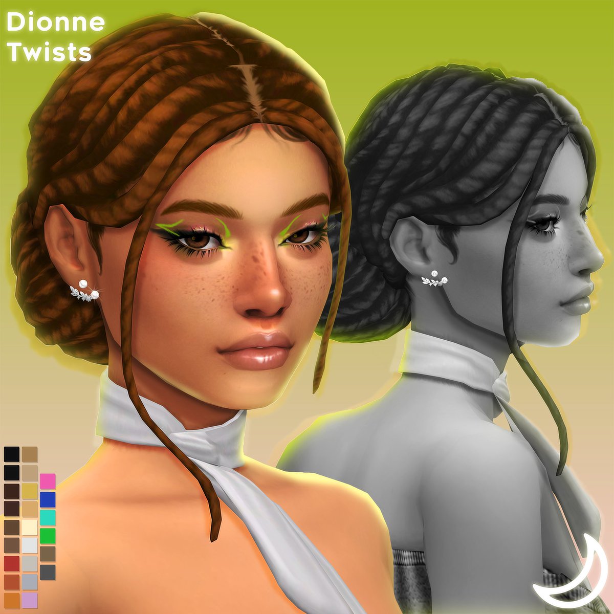 DIONNE TWISTS Available early for my patrons now 🔗tumblr.com/imvikai/749476… (Public 05-27) #ts4 #thesims #thesims4 #ts4cc