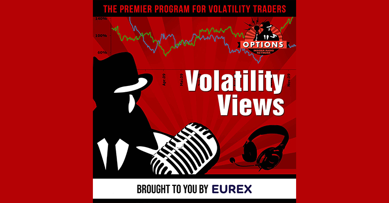 #VolatilityViews is now live with @EurexGroup @optionpit @RussellRhoads at mixlr.com/options-insider. Show also available later today on all major #podcast platforms. $VSTOXX #volatility