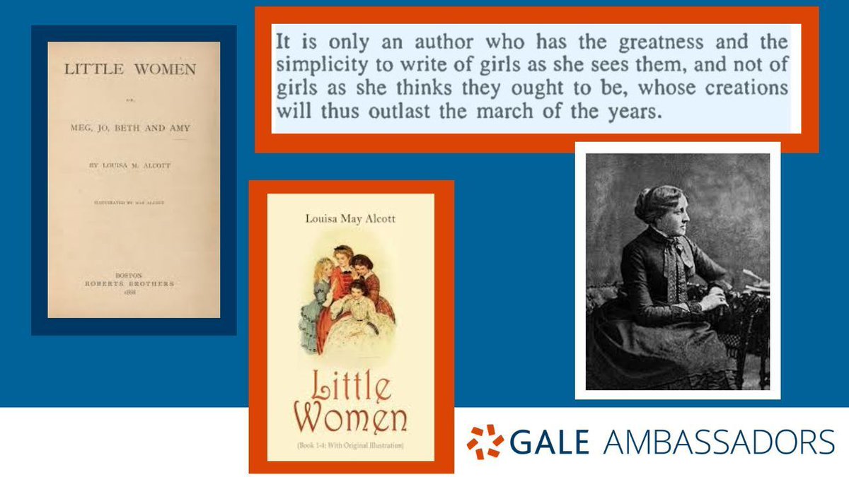 #littlewomen by #louisamayalcott is one of my favourite books, so I've loved using Gale Literature Criticism to read articles written a long time ago because it's interesting to see how criticism has changed. This one's from 1922: link.gale.com/apps/doc/LOKWS… - Lucy @unibirmingham