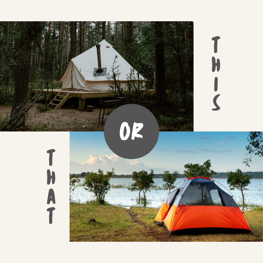 When the call of the wild beckons, how do you respond? Do you embrace the rustic charm of camping, or is the luxe comfort of glamping more your style? Share your outdoor adventure style, let's see how many campers vs glampers are out there!

#InspiredLending #KristieBertolo