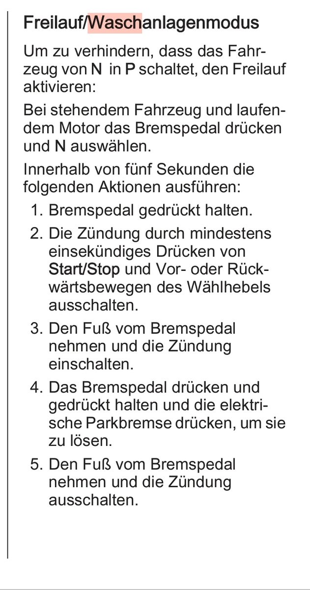 Herr Gott, welcher Waschstraßenhasse hat sich bei @OpelDE diese völlig bescheuerte Methode ausgedacht, damit das Auto im Leerlauf bleibt?!

Auto gerade beim Testen auf dem Parkplatz buchstäblich erstmal so verwirrt, dass es mich gar nichts mehr hat machen lassen.