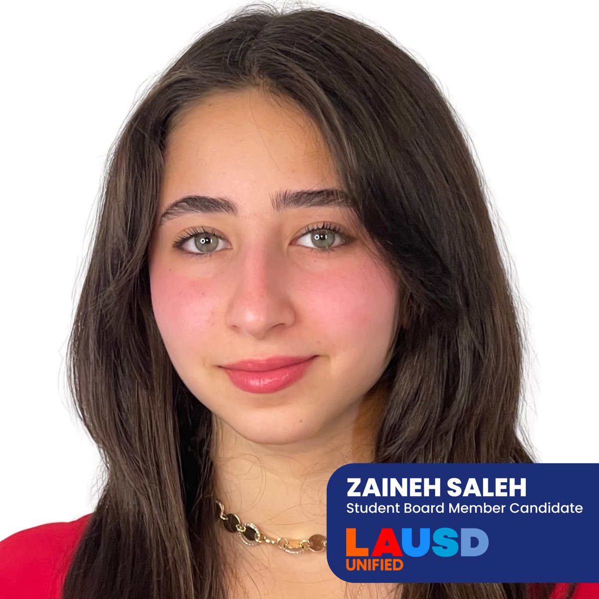 Zaineh, a student at Hollywood High School, is dedicated to enhancing our education system and eager to voice the interests of her fellow students. @LASchools high schoolers: From May 9-23, head to your Schoology page to vote for your Student Board of Education representative.