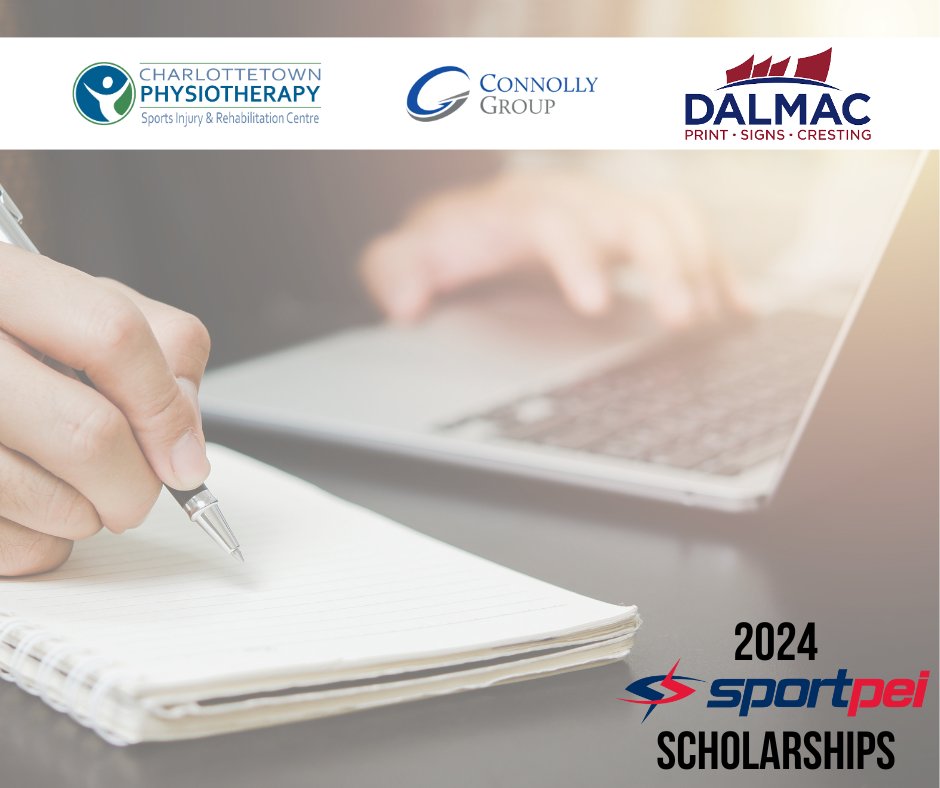 Apply now for the 2024 Sport PEI Scholarships! These sport scholarships are made possible with support from our sponsors! Their support allows us to help PEI student-athletes! For more info, visit: sportpei.pe.ca/scholarships-c… Deadline is May 9, 2024